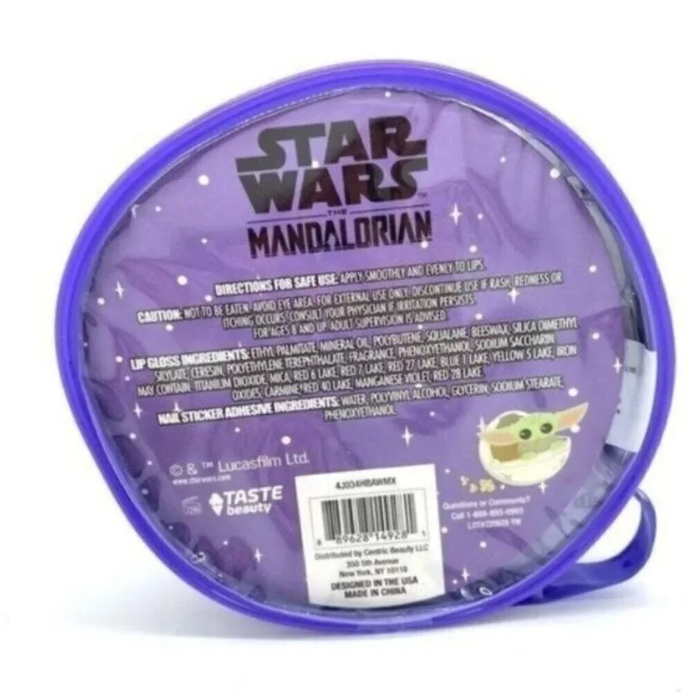 Star Wars Mandalorian Lip Gloss Set New